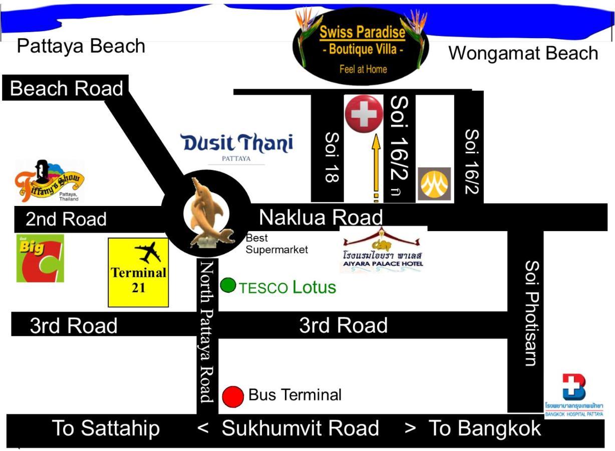 Swiss Paradise Boutique Villa Pattaya Exteriér fotografie